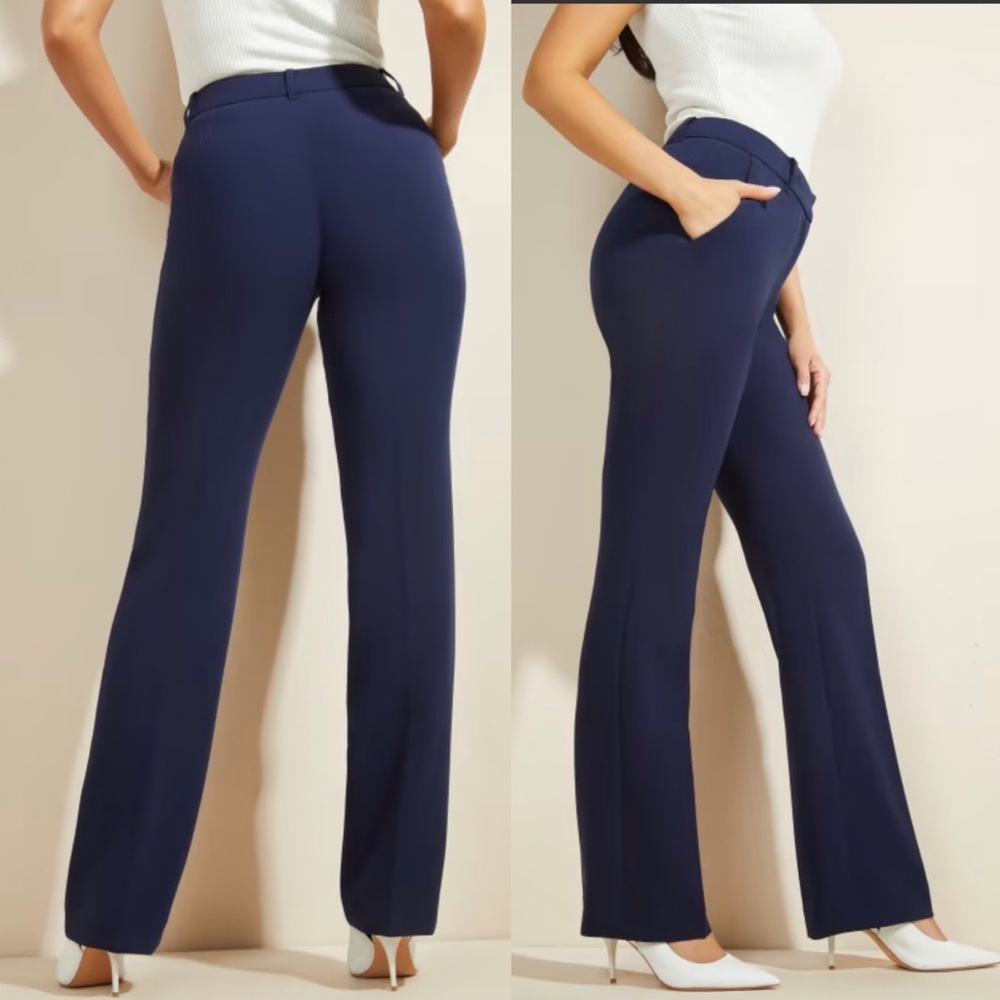NWT MARCIANO Winnie Genesis Pant in Nocturnal Navy